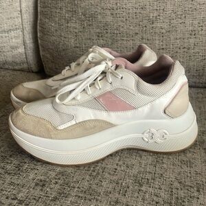 Tory Burch Gemini Link Platform Sneakers Size 9M